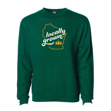 Load image into Gallery viewer, WI Locally Grown Unisex Midweight Crewneck Sweatshirt