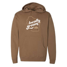 Load image into Gallery viewer, Locally Grown WI Midweight Hooded Sweatshirt