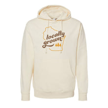 Load image into Gallery viewer, Locally Grown WI Midweight Hooded Sweatshirt