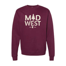 Load image into Gallery viewer, Midwest MN Unisex Midweight Crewneck Sweatshirt