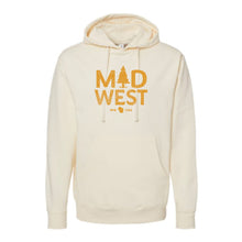 Load image into Gallery viewer, Midwest WI Midweight Hooded Sweatshirt