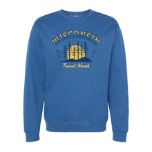 Load image into Gallery viewer, Travel North WI Unisex Midweight Crewneck Sweatshirt