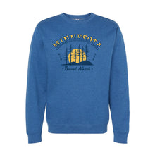 Load image into Gallery viewer, Travel North MN Unisex Midweight Crewneck Sweatshirt