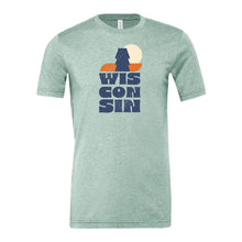 Load image into Gallery viewer, WI Stacked CVC Jersey Tee