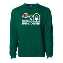 Load image into Gallery viewer, Vintage WI Unisex Midweight Crewneck Sweatshirt