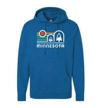 Load image into Gallery viewer, Vintage MN Midweight Hooded Sweatshirt