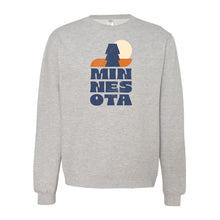 Load image into Gallery viewer, MN Stacked Unisex Midweight Crewneck Sweatshirt