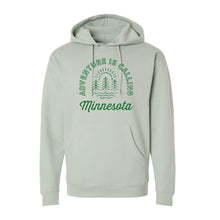 Load image into Gallery viewer, Adventure Is Calling MN Midweight Hooded Sweatshirt