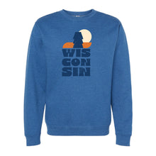 Load image into Gallery viewer, WI Stacked Unisex Midweight Crewneck Sweatshirt