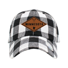 Load image into Gallery viewer, MN109 PLAID BASEBALL CAP