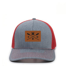 Load image into Gallery viewer, Crossed Paddles Minnesota Trucker Cap