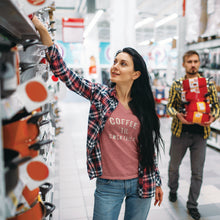Load image into Gallery viewer, Coffee 'Til Cocktails MN Women’s V-Neck Tee
