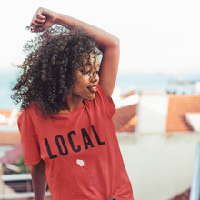 Load image into Gallery viewer, Wisconsin Local Women’s Tri V-Neck Tee