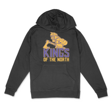 Load image into Gallery viewer, Kings of the North Vikings Unisex Midweight Hooded Sweatshirt