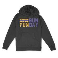 Load image into Gallery viewer, Sunday Funday Vikings Unisex Midweight Hooded Sweatshirt