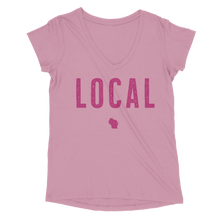 Load image into Gallery viewer, Wisconsin Local Women’s Tri V-Neck Tee