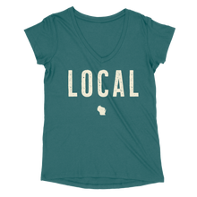 Load image into Gallery viewer, Wisconsin Local Women’s Tri V-Neck Tee