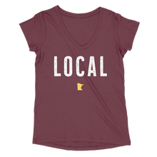 Load image into Gallery viewer, Minnesota Local Women’s Perfect Tri V-Neck Tee