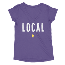 Load image into Gallery viewer, Minnesota Local Women’s Perfect Tri V-Neck Tee