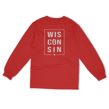 Load image into Gallery viewer, Stacked Wisconsin Unisex Long Sleeve