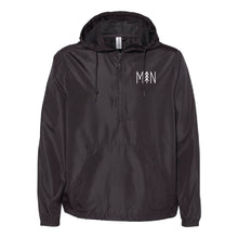 Load image into Gallery viewer, MN141 Unisex Lightweight Quarter-Zip Windbreaker Pullover Jacket
