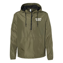 Load image into Gallery viewer, MN160 Unisex Lightweight Quarter-Zip Windbreaker Pullover Jacket