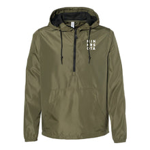 Load image into Gallery viewer, MN16 Unisex Lightweight Quarter-Zip Windbreaker Pullover Jacket