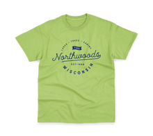Load image into Gallery viewer, Northwoods Wisconsin Unisex Tee