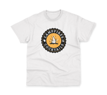 Load image into Gallery viewer, Campfire & Cocktails Wisconsin Tee