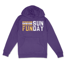 Load image into Gallery viewer, Sunday Funday Vikings Unisex Midweight Hooded Sweatshirt
