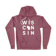 Load image into Gallery viewer, Wisconsin Lightweight hoodie
