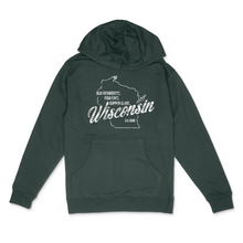 Load image into Gallery viewer, WI64 Midweight Hooded Sweatshirt