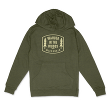 Load image into Gallery viewer, Wonder in the Woods Wisconsin Midweight Hoodie