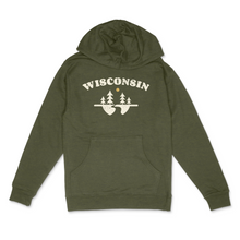 Load image into Gallery viewer, WI155 Midweight Hooded Sweatshirt