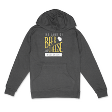 Load image into Gallery viewer, Beer & Cheese Wisconsin Midweight Hoodie