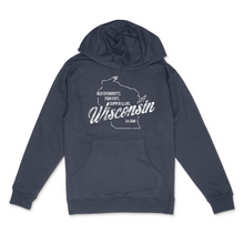 Load image into Gallery viewer, WI64 Midweight Hooded Sweatshirt