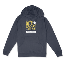 Load image into Gallery viewer, Beer & Cheese Wisconsin Midweight Hoodie