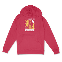 Load image into Gallery viewer, Beer & Cheese Wisconsin Midweight Hoodie