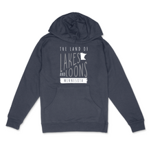 Load image into Gallery viewer, Lakes and Loons Minnesota Midweight Hoodie