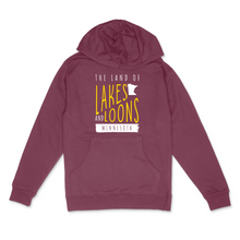 Load image into Gallery viewer, Lakes and Loons Minnesota Midweight Hoodie