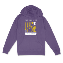 Load image into Gallery viewer, Lakes and Loons Minnesota Midweight Hoodie