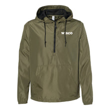 Load image into Gallery viewer, WI160 Unisex Lightweight Quarter-Zip Windbreaker Pullover Jacket