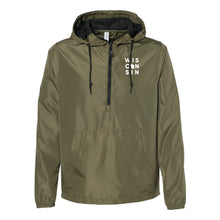 Load image into Gallery viewer, WI16 Unisex Lightweight Quarter-Zip Windbreaker Pullover Jacket