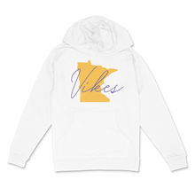 Load image into Gallery viewer, Vikes State Unisex Midweight Hooded Sweatshirt