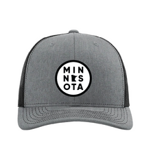 Load image into Gallery viewer, MN-16 Embroidered Patch Snapback Trucker Cap
