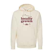 Load image into Gallery viewer, Locally Grown MN Midweight Hooded Sweatshirt

