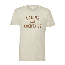 Load image into Gallery viewer, Cabins &amp; Cocktails CVC Jersey Tee
