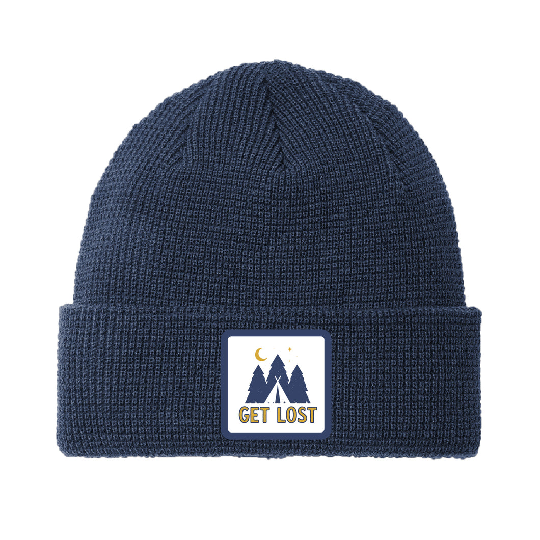 Get Lost Thermal Knit Cuffed Beanie