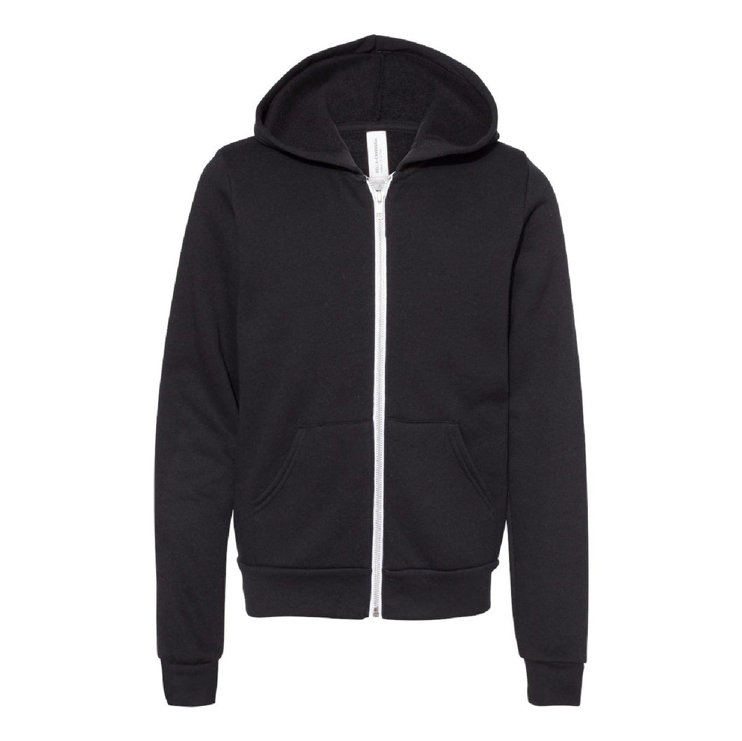 Youth Sponge Fleece Full-Zip Hoodie