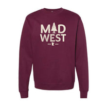 Load image into Gallery viewer, Midwest MN Unisex Midweight Crewneck Sweatshirt
